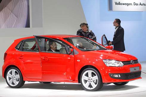 VW Polo unveiled at Auto Expo